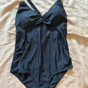 Seraphine black maternity swimsuit size medium 8-10